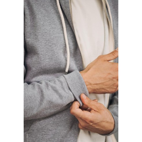 Sweat à Capuche Smocky Broderie