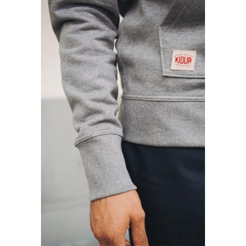 Sweat à Capuche Smocky Broderie