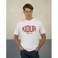T-SHIRT LOUIS BLANC COURLAY ROUGE 2