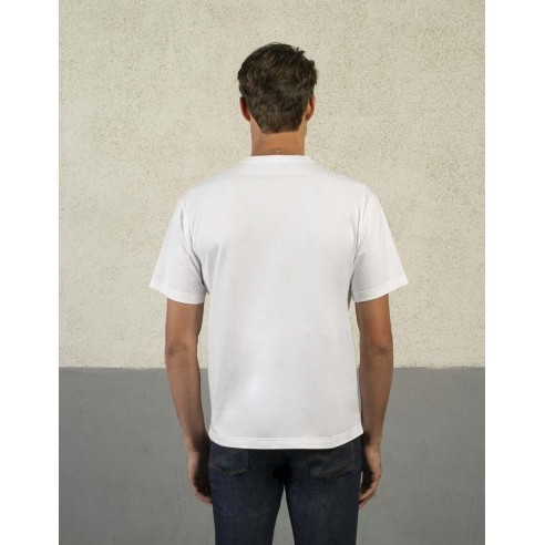 T-SHIRT LOUIS BLANC COURLAY ROUGE