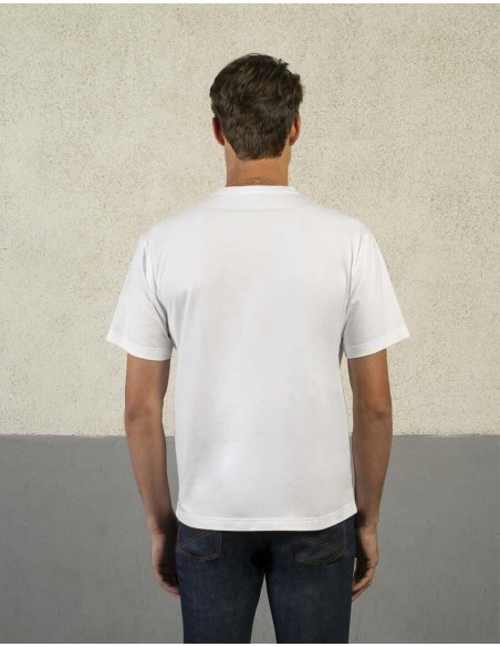 T-SHIRT LOUIS BLANC COURLAY ROUGE