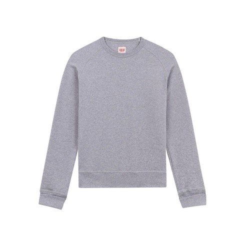 Sweat Molletonné Gris Homme