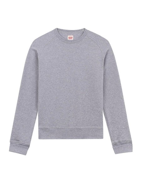 Sweat Molletonné Gris Homme