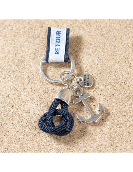 Marin porte-clé Retour de Plage