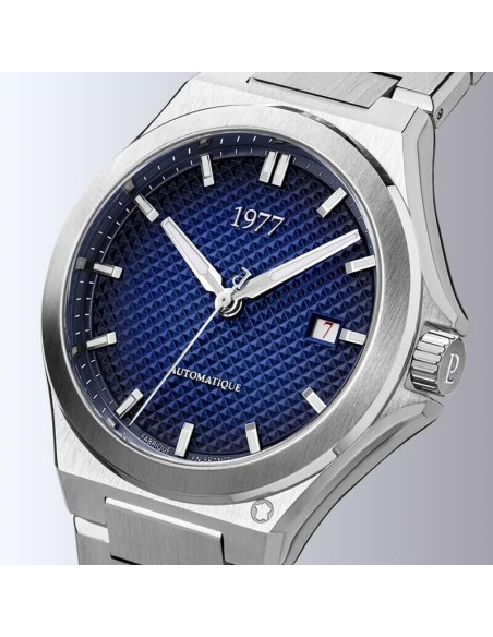 Montre 1977 Arsène Cadran Bleu Bracelet Acier