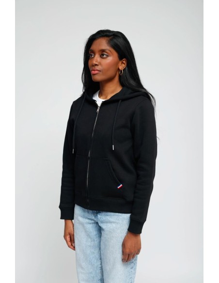 Hoodie Zippé Femme