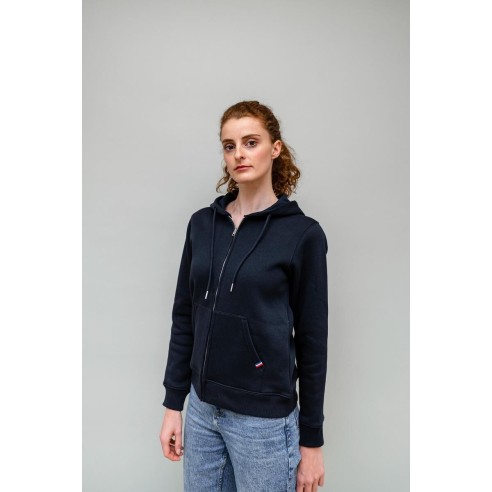 Hoodie Zippé Femme