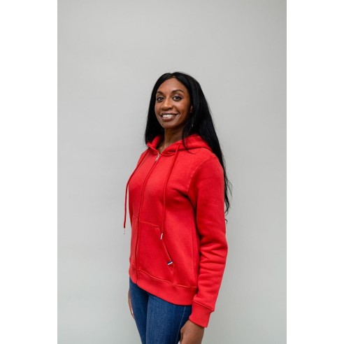 Hoodie Zippé Femme