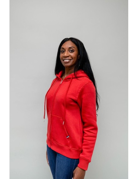 Hoodie Zippé Femme