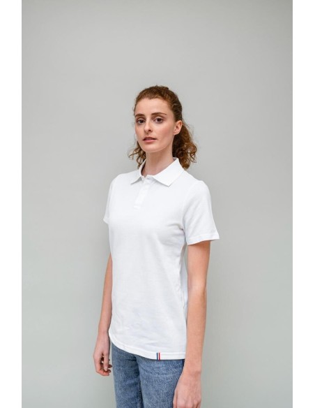 Polo maille piquée Femme