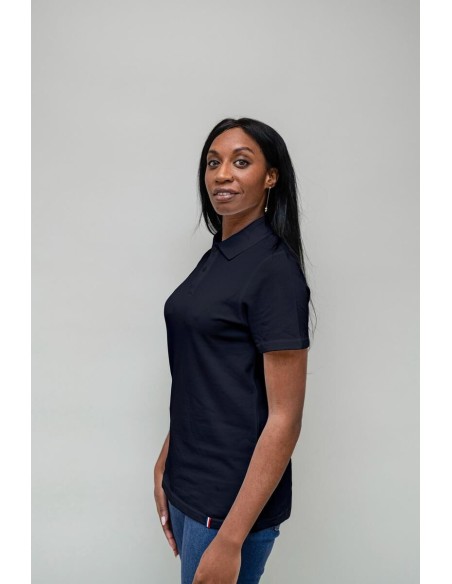 Polo maille piquée Femme