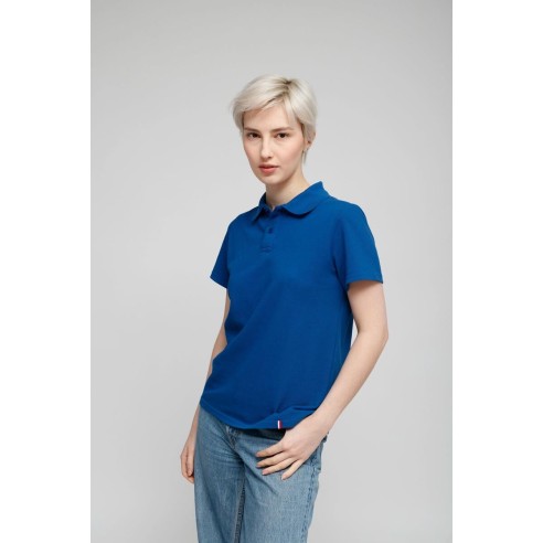 Polo maille piquée Femme