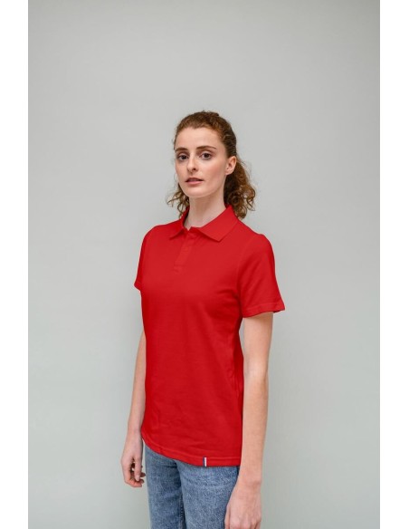 Polo maille piquée Femme