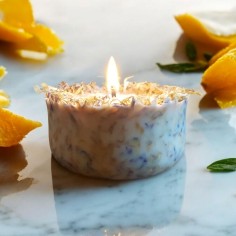 Bougie "Bonne Humeur" - Bergamote, Pamplemousse & Verveine