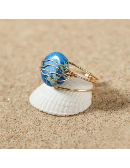 Oleronaise bague Retour de Plage