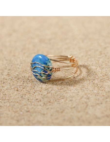 Oleronaise bague Retour de Plage