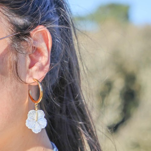 Marjorie boucles d'oreilles Retour de Plage
