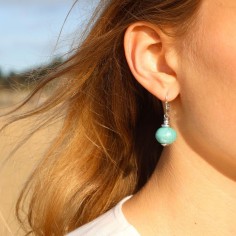 Seiche boucles d'oreilles Retour de Plage