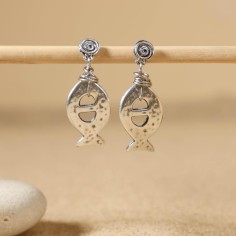 Poisson boucles d'oreilles Retour de Plage