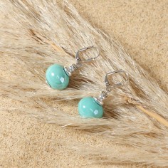 Seiche boucles d'oreilles Retour de Plage 2
