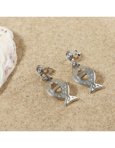 Poisson boucles d'oreilles Retour de Plage