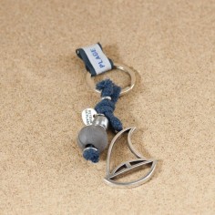 Voilier porte-clefs Retour de Plage 2