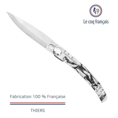 Couteau de poche Le Coq Original - Vercingétorix - Bois de Violette