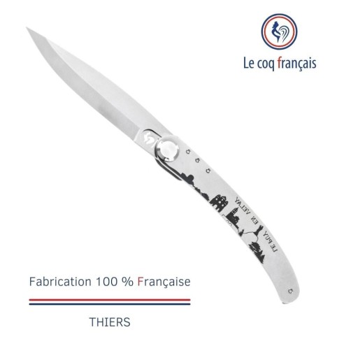 Couteau de poche Le Coq Original - Le Puy-en-Velay - Olivier