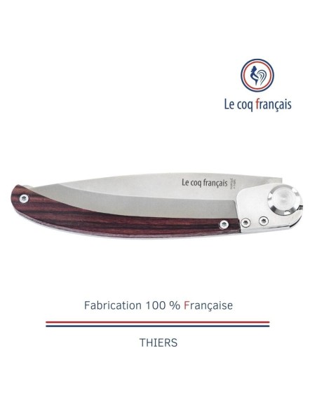 Couteau de poche Le Coq Original - Bretagne - Bois de Violette