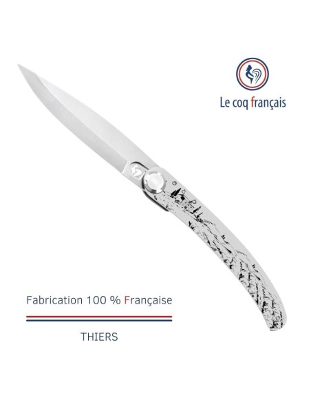Couteau de poche Le Coq Original - Provence - Olivier