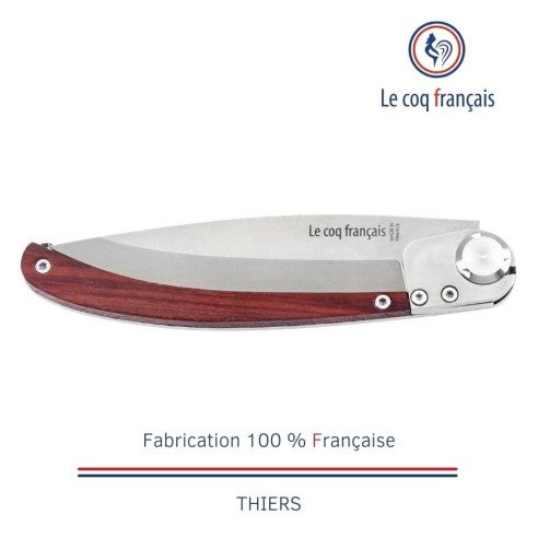 Couteau de poche Le Coq Original - Soleil Levant - Red Heart