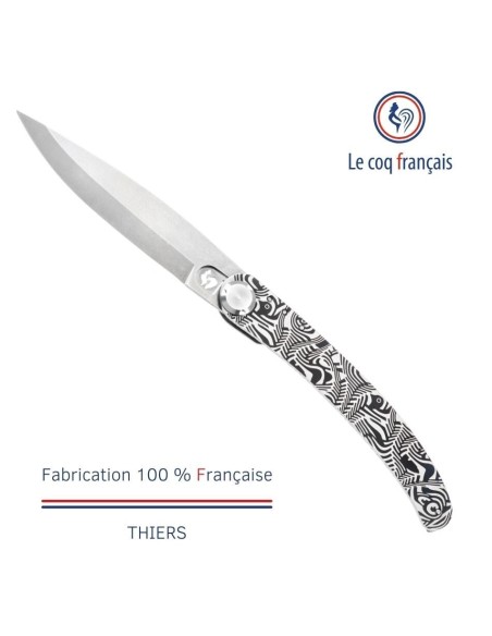 Couteau de poche Le Coq Original - Tropical - Red Heart