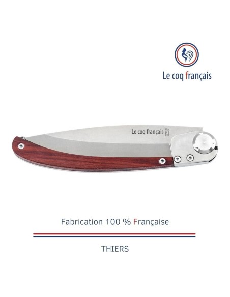 Couteau de poche Le Coq Original - Tropical - Red Heart