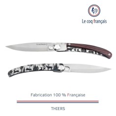 Couteau de poche Le Coq Original - Forêt - Bois de Violette