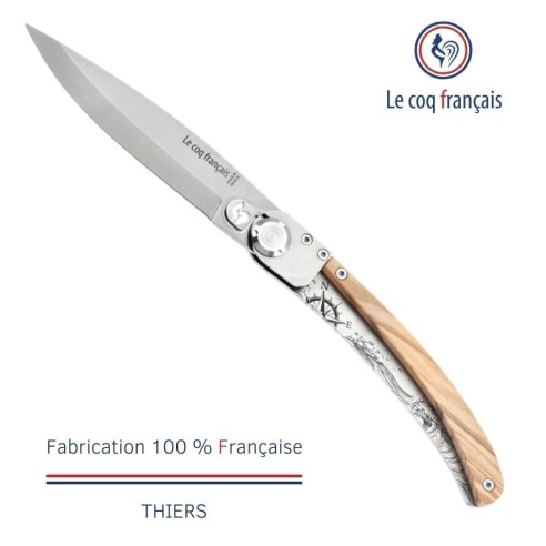 Couteau de poche Le Coq Original - Nautic - Olivier