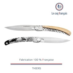 Couteau de poche Le Coq Original - Louis XIV - Olivier