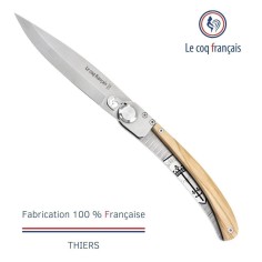 Couteau de poche Le Coq Original - Jeanne d'Arc - Olivier 2