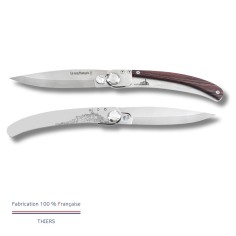 Couteau de poche Le Coq Original - Mont Saint-Michel - Bois de Violette