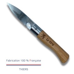 Carte Duo Le Ch'ti - Couteau de poche Le Coq Authentique Le Ch'ti - manche chêne + étui 2