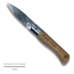 Carte Duo Le Franche-Comté - Couteau de poche Le Coq Authentique Le Franche-Comté - manche chêne + étui 2