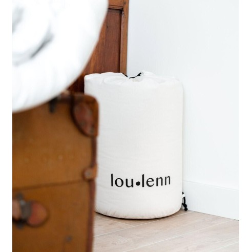 Sénane, couette toute saison, garnie de laine de moutons français