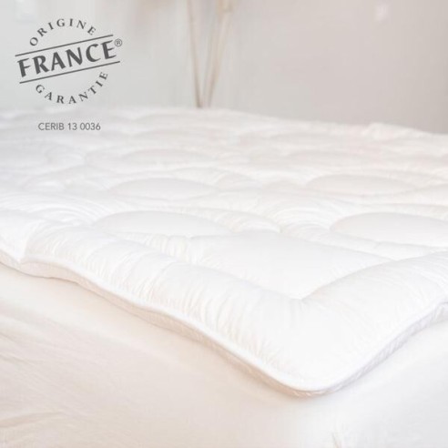 Bréhat, le surmatelas garni de laine française