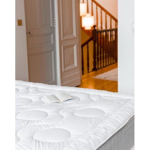 Bréhat, le surmatelas garni de laine française