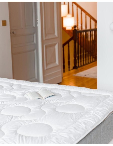 Bréhat, le surmatelas garni de laine française