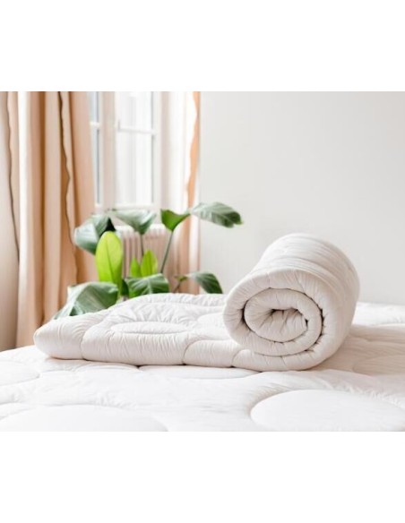 Bréhat, le surmatelas garni de laine française