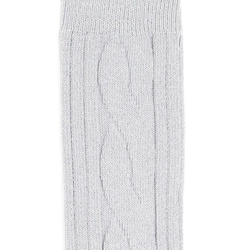 Nos mi-bas "Les Torsades" gris - Maison Broussaud