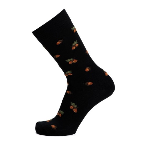 Nos chaussettes homme "Les Glands" noir - Maison Broussaud