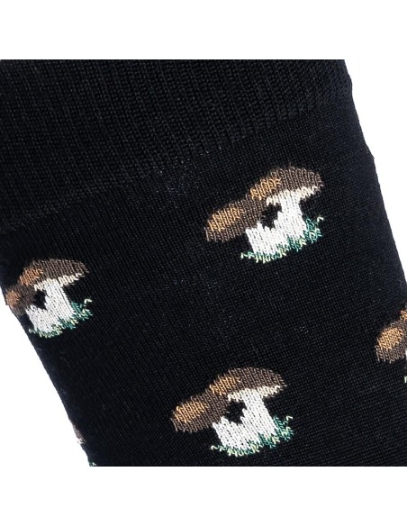 Nos chaussettes Les Cèpes en laine pour Homme - Maison Broussaud