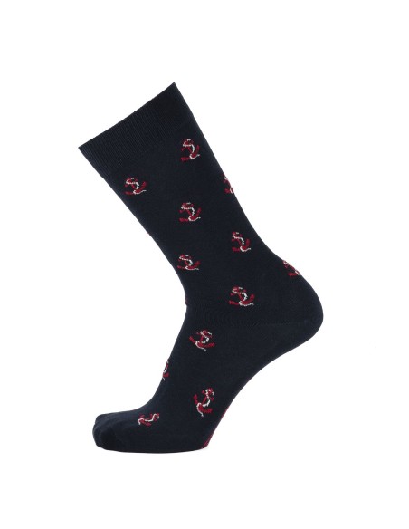 Nos chaussettes homme Les ancres marine - Armor-Lux x Maison Broussaud