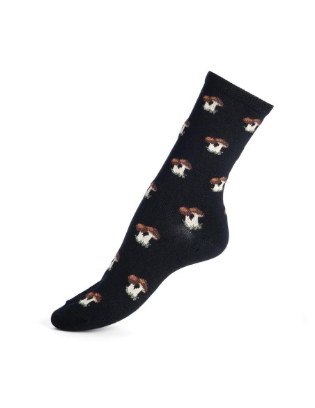 Nos chaussettes Les Cèpes en laine pour Femme - Maison Broussaud